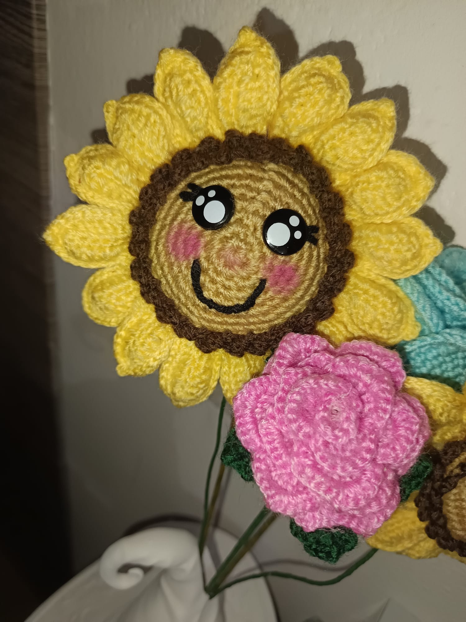Recuerdo de comunión en crochet